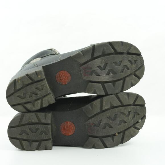 Harley-Davidson Boots Womens 7.5 Tyler 4-Inch Lace Chukka Black D84280 - Picture 10 of 10